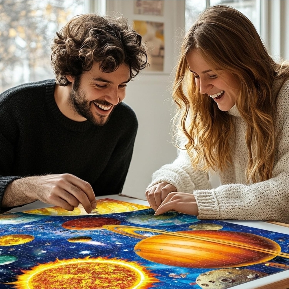 Journey Through The Solar System Puzzle 500 Pieces - Picture 3 of 7